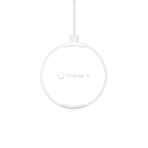 QT 15W Pad de Charge Sans Fil (Blanc Pur)