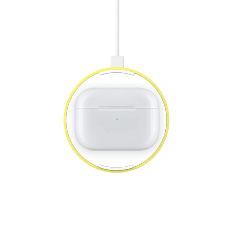 QT 15W Wireless Charging Pad (Lemon Yellow)